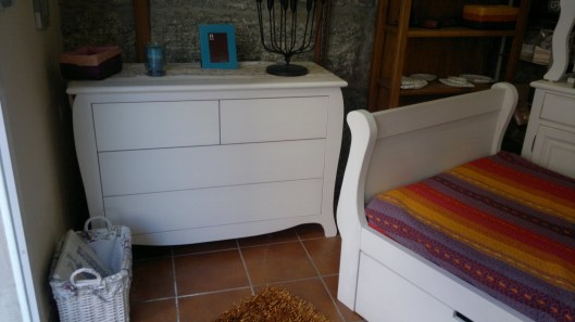 Cama y cómoda redondeadas.