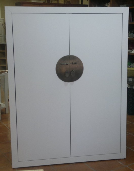 Armario lacado blanco