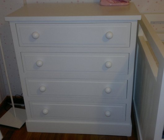 Cómoda infantil color blanco