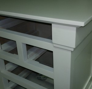 mesilla lijada y con selladora