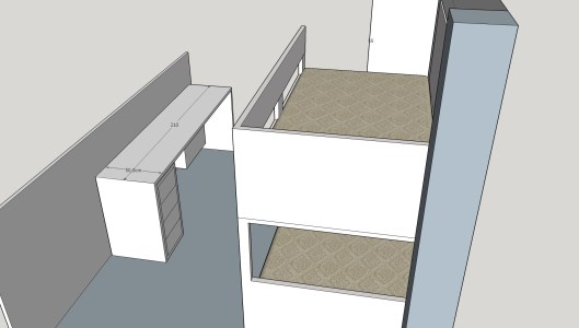 cama nido  armario, escalera, escritorio (8)