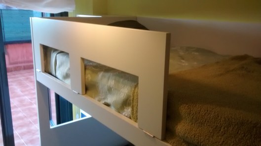 Detalle cama superior