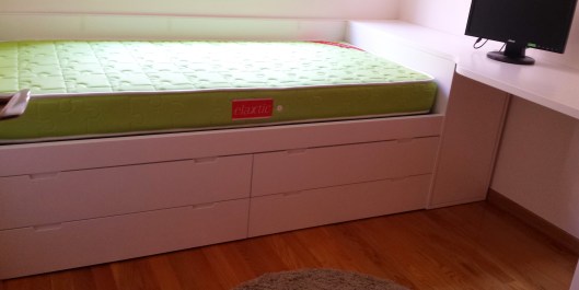 Cama nido con escritorio